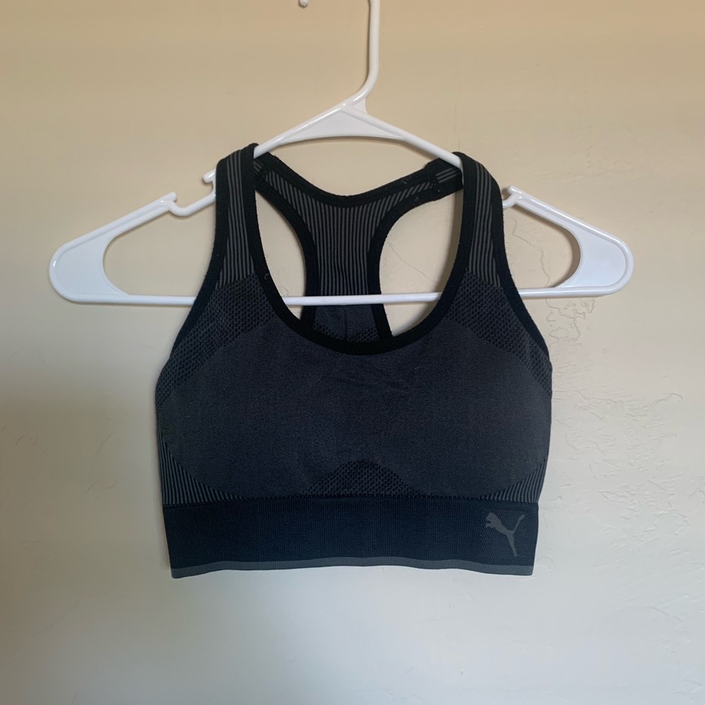 Puma Grey Sports Bra